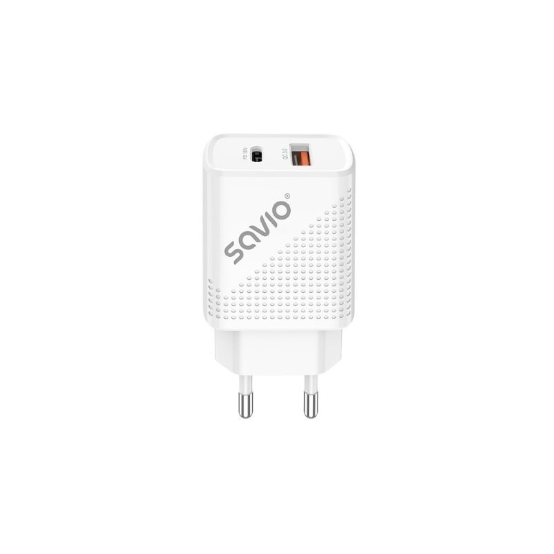CARGADOR SAVIO LA-05 DUAL 18W USB 3.0