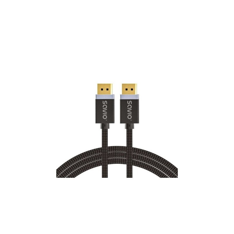 CABLE SAVIO DISPLAYPORT A DISPLAYPORT 2M M/M