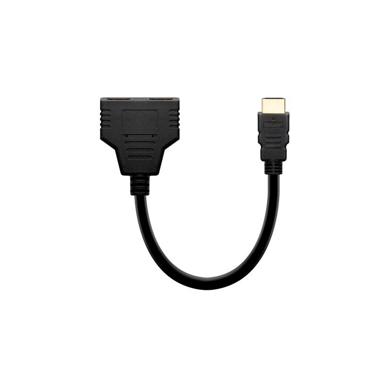 ADAPTADOR HDMI (M) A HDMI (H) SAVIO AK-77