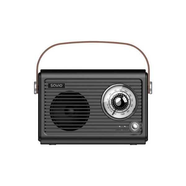 RADIO PORTATIL SAVIO RS-01 BLACK-BROWN