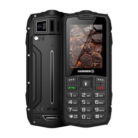Telefono movil rugerizado hammer rock 2.4 pulgadas - 4g