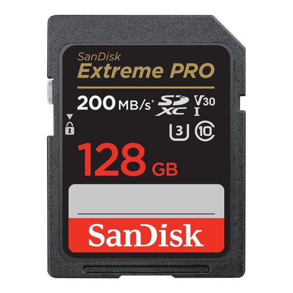 Tarjeta memoria secure digital sdxc 128gb sandisk extreme pro clase 10 uhs - i u3
