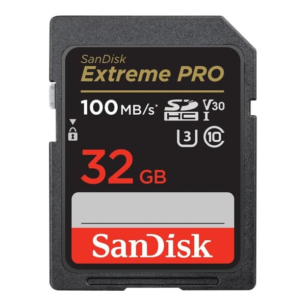 Tarjeta memoria secure digital sdhc 32gb sandisk extreme pro clase 10 uhs - i u3