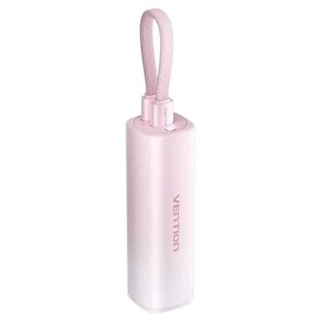 Powerbank 5000mAh Vention FHWR0/ 20W/ Rosa