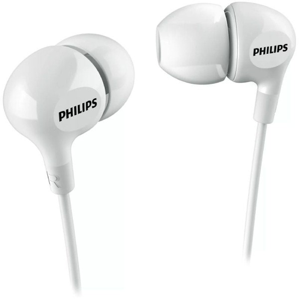 Auriculares Intrauditivos Philips SHE3550WT/ Jack 3.5/ Blancos