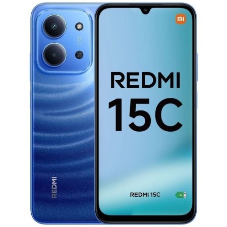 Smartphone Xiaomi Redmi 15C 4GB/ 256GB/ 6.9″/ Azul