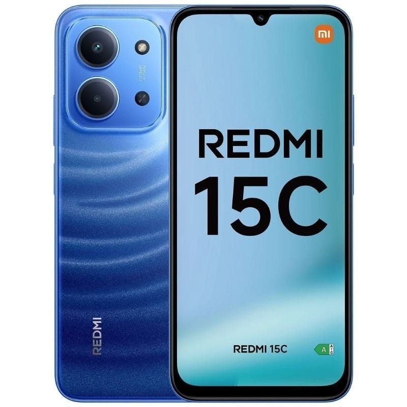 Smartphone Xiaomi Redmi 15C 4GB/ 256GB/ 6.9″/ Azul