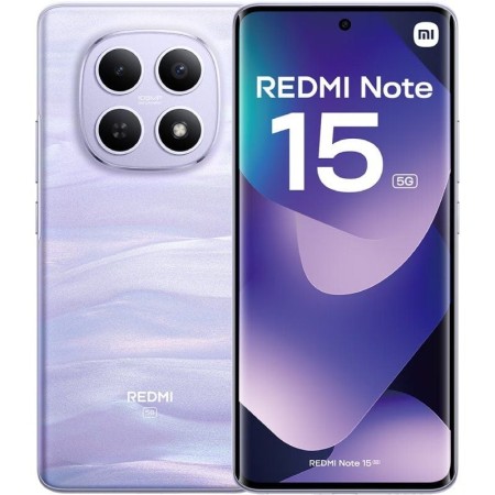 Smartphone Xiaomi Redmi Note 15 8GB/ 256GB/ 6.77″/ 5G/ Púrpura