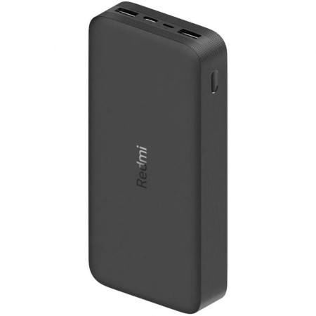Powerbank 20000mah xiaomi redmi power bank fast charge - negro