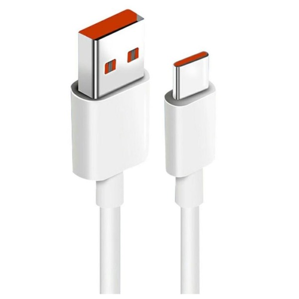 Cable usb tipo c a usb tipo a xiaomi 1m - macho - macho - blanco