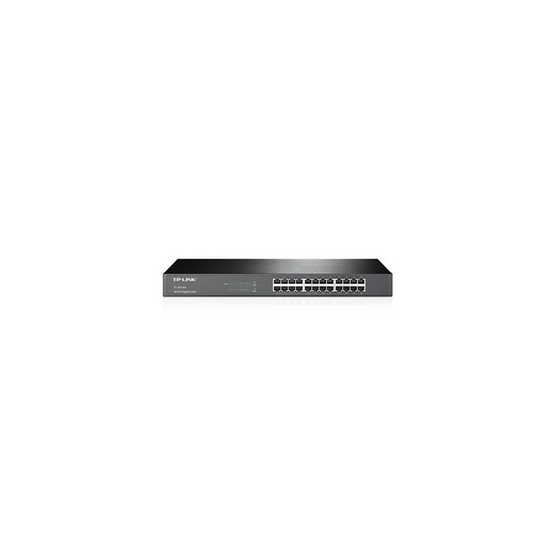 Switch 24 puertso 10 - 100 - 1000 rack 19 pulgadas 1u tp - link