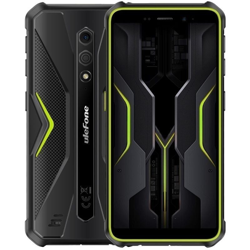 Smartphone Rugerizado Ulefone Armor X12 Pro 4GB/ 64GB/ 5.45″/ Negro y Verde