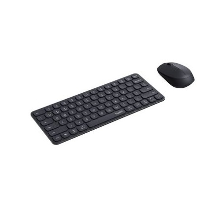 TECLADO Y MOUSE RAPOO WIRELESS Y BLUETOOTH 9010M 2,4GHz BT 4.0 BT 5.0 ULTRADELGADO COMPACTO COL