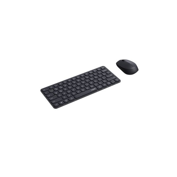 TECLADO Y MOUSE RAPOO WIRELESS Y BLUETOOTH 9010M 2,4GHz BT 4.0 BT 5.0 ULTRADELGADO COMPACTO COL