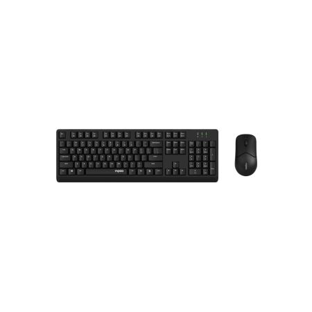 TECLADO Y MOUSE RAPOO WIRELESS X1500 2,4GHz 1200 DPI NANO USB COLOR NEGRO