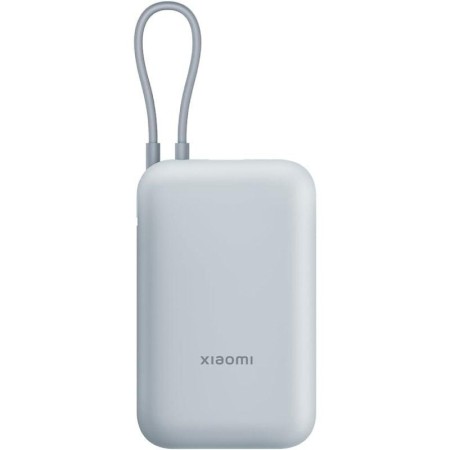 Powerbank 10000mAh Xiaomi Power Bank Integrated Cable/ 22.5W/ Azul/ Incluye Cable USB Tipo-C