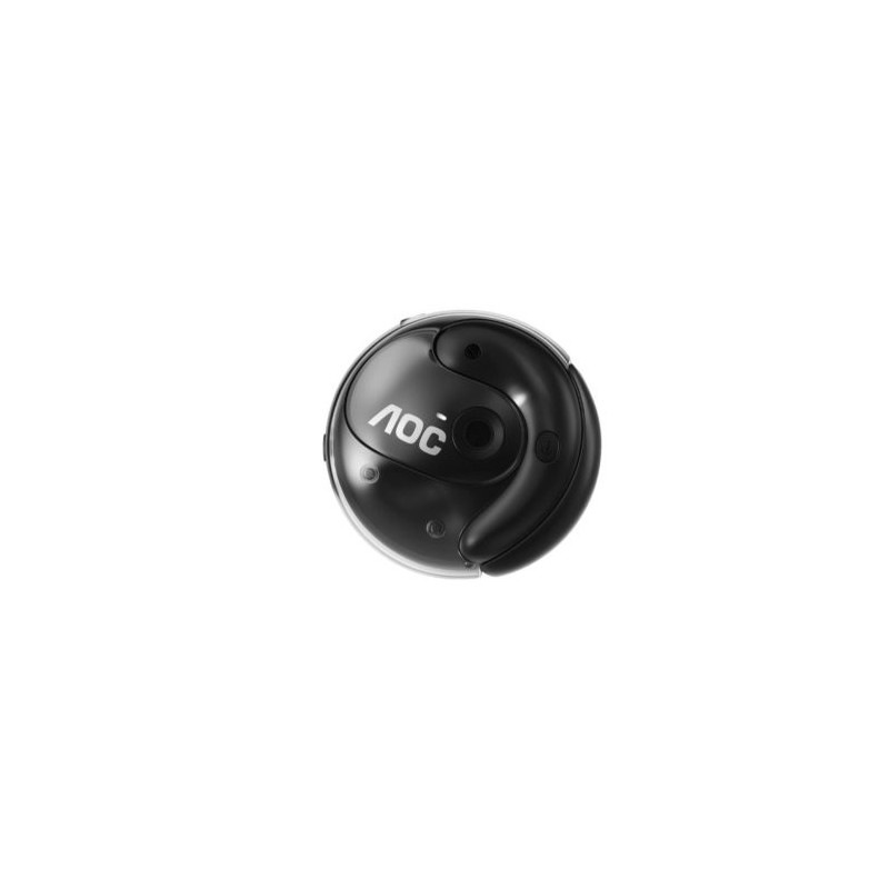AURICULAR BLUETOOTH AOC ACD1504 OPEN-EAR IPX4 MIC REPRODUCCION 20H CARGA USB-C CONTROL TACTIL NEGRO