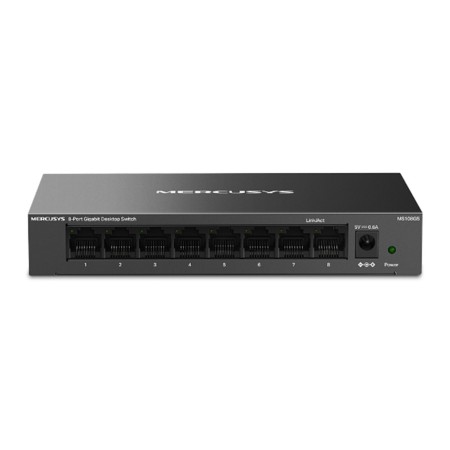 Switch mercusys ms108gs 8 puertos - 10 - 100 - 1000mbps - rj45