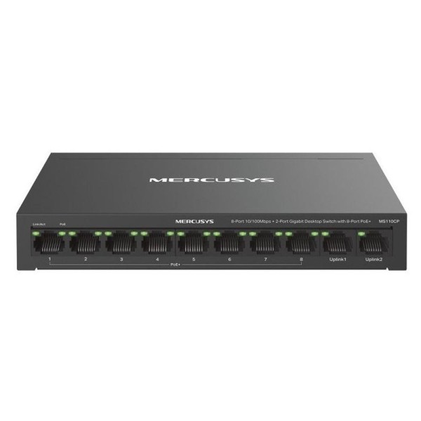 Switch mercusys ms110cp 10 puertos