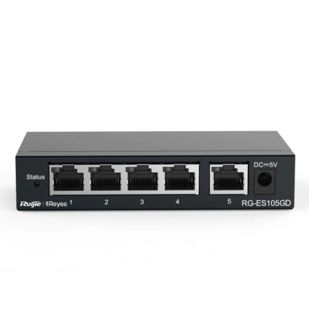 Reyee RG-ES105GD Switch 5xGb RJ45 Steel Case