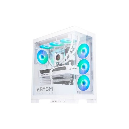 CAJA ATX ABYSM DANUBE SAVA H500 WHITE 1x3.5″ 1x2.5″ USB-C GPU MAX 430mm