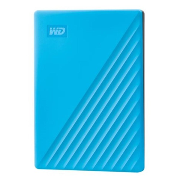 Disco duro externo hdd wd western digital 2tb my passport usb 3.2 azul