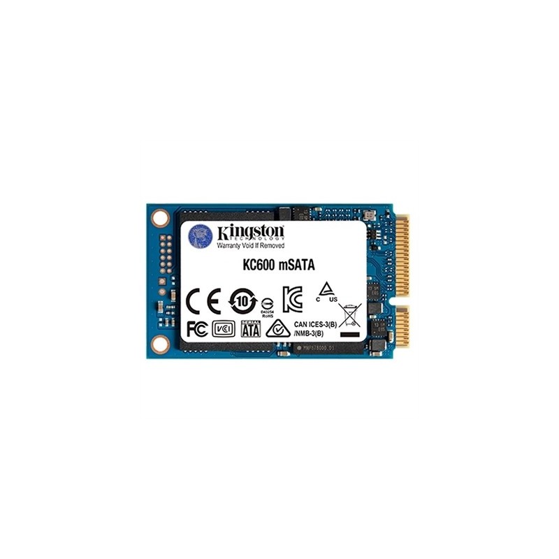 Disco duro interno solido ssd kingston 512gb msata