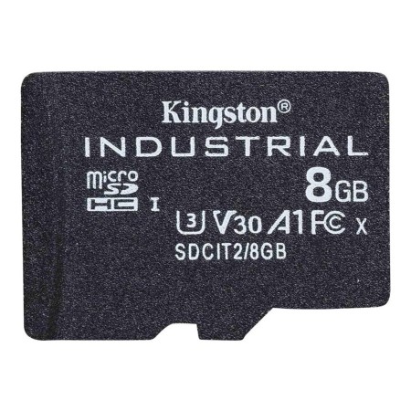 Tarjeta memoria sdhc 8gb kingston industrial uhs - i cl10