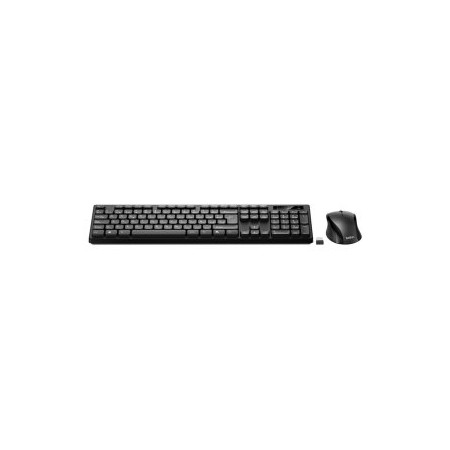 TECLADO Y MOUSE BELKIN WIRELESS 2,4GHZ RECEPTOR NANO TECLAS PLANAS COLOR NEGRO CAJA MARRON