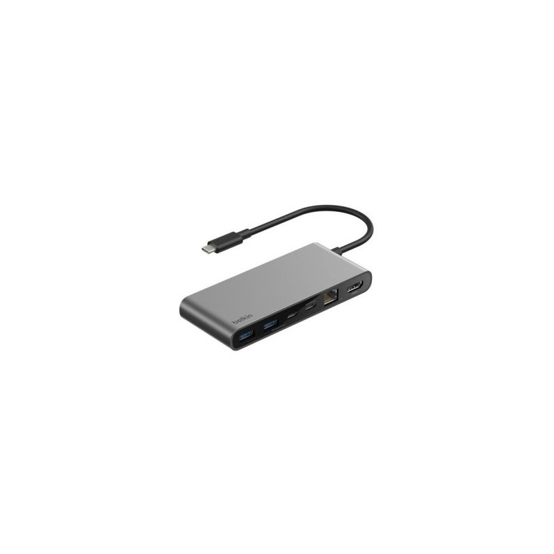 DOCKING USB-C BELKIN INC024HQSGY A 1xRJ45 2.5Gb 1xHDMI 2xUSB-C PD 100W 2xUSB-A 1xSD 1xMicroSD