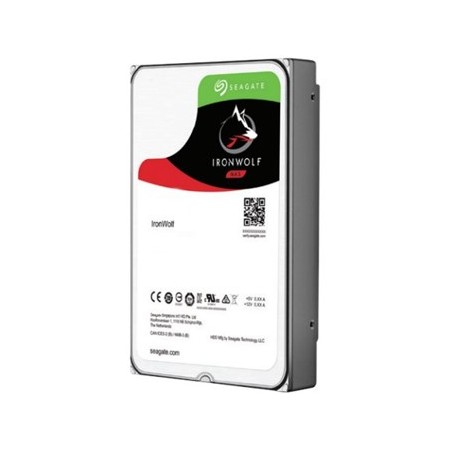 Disco duro interno hdd seagate ironwolf nas st8000vn004 8tb 3.5 pulgadas 7200rpm - 256mb - sata 6gb - s
