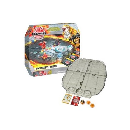 JUGUETE BAKUGAN TABLERO DELUXE INCLUYE SHARKTAR DORADO EXCLUSIVO