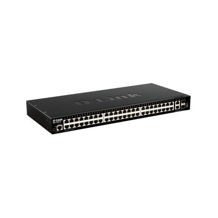 SWITCH GESTIONABLE D-LINK L3 STAKABLE DGS-1520-52/E 48P GIGA + 2P 10G + 2P SFP