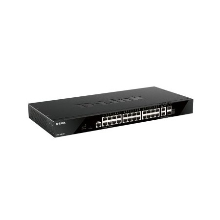 SWITCH GESTIONABLE D-LINK L3 STAKABLE DGS-1520-28 24P GIGA + 2P 10G + 2P SFP