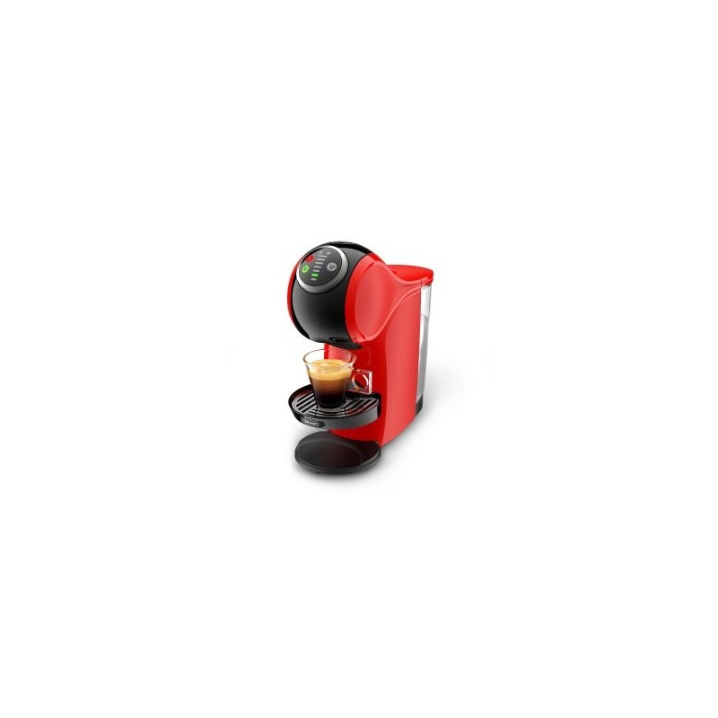 CAFETERA DELONGHI EDG315R GENIO PLUS ROJA CAPSULAS DOLCE GUSTO 1460W 15 BARES AUTOMATICA DEP. 0.8L
