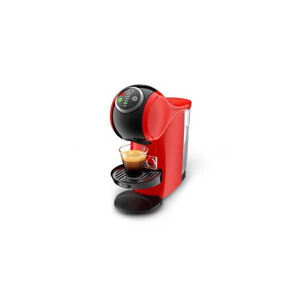 CAFETERA DELONGHI EDG315R GENIO PLUS ROJA CAPSULAS DOLCE GUSTO 1460W 15 BARES AUTOMATICA DEP. 0.8L