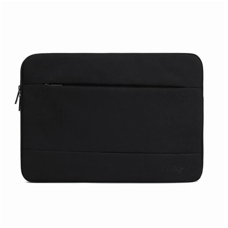 Celly Funda Portatil Sleeve hasta 16″ Negro
