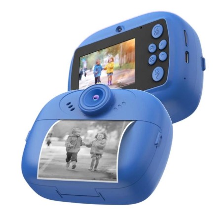 Celly Cámara Fotos Niños Imprimible Azul