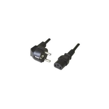 Cable de alimentacion ewent para fuente universal schuko - iec320 c13 3m
