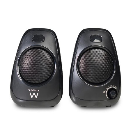 Altavoces ewent 2.0 ew3527 negro