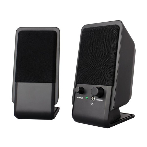 Altavoces ewent 2.0 ew3528 negro