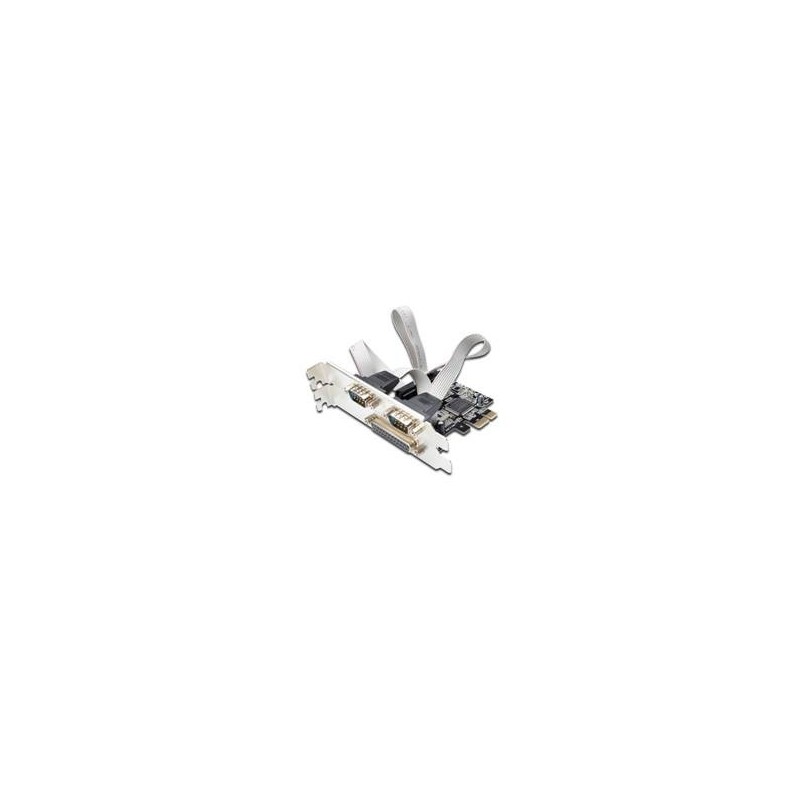 Tarjeta ewent combo serie & paralelo pci express 2+1 puertos