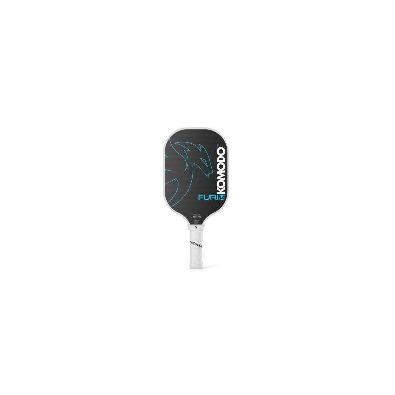 PALA PICKLEBALL KOMODO FURI BLUE 14mm SUPERFICIE CARBONO T700, NUCLEO POLIPROPILENO HONEYCOMB ALTA