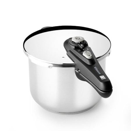 Olla a Presión Bra Vitesse A185104/ Ø24cm/ 9L/ Acero Inoxidable/ Apta para Inducción