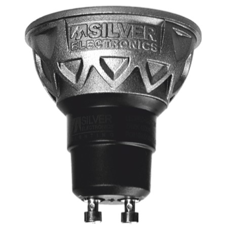 Bombilla led pro silver electronics dicroica 5w - 60w - gu10 - 3000k - 38º - 470 lm - luz calida - a+
