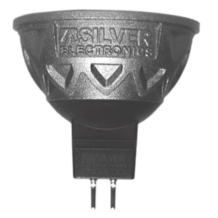 Bombilla led pro silver electronics dicroica 5w - 60w - gu5.3 - 12v - 3000k - 38º - 470 lm - luz calida - a+