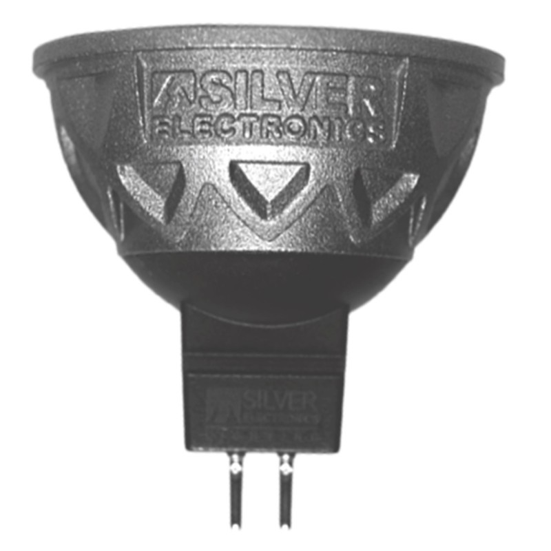 Bombilla led pro silver electronics dicroica 5w - 60w - gu10 - 5000k - 38º - 470 lm - luz blanca - a+