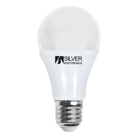 Bombilla led decorativa silver electronics estandar 7w - 70w - e27 - 3000k - 670 lm - luz calida - a+