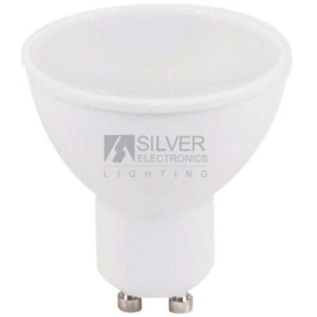 Bombilla led silver electronic eco multi - led dicroica 7w - 44w - gu10 - 3000k - 567 lm - 120º - luz calida - a+