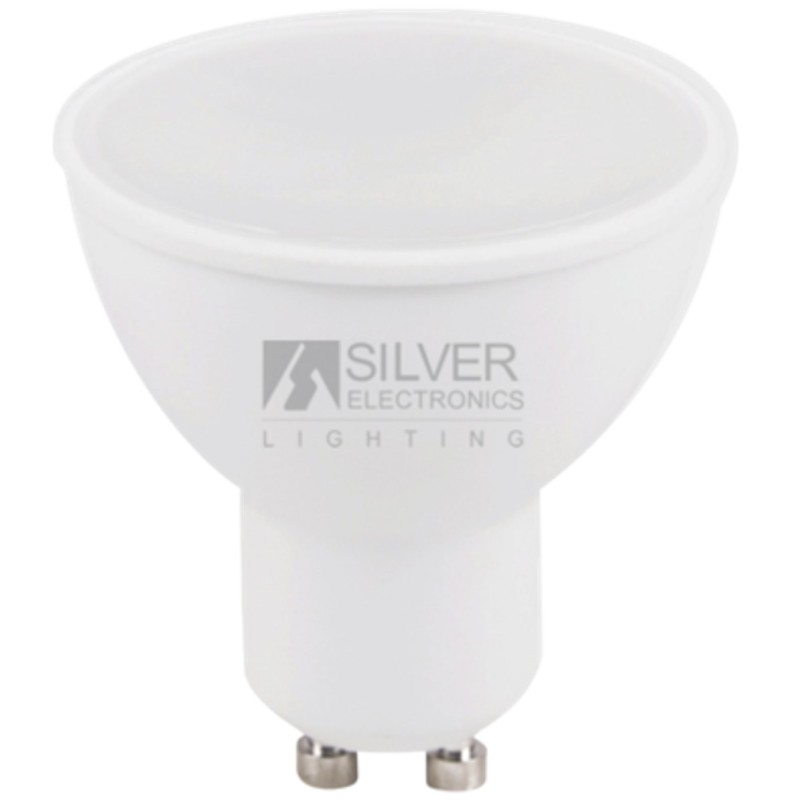 Bombilla led silver electronic eco multi - led dicroica 7w - 44w - gu10 - 3000k - 567 lm - 120º - luz calida - a+